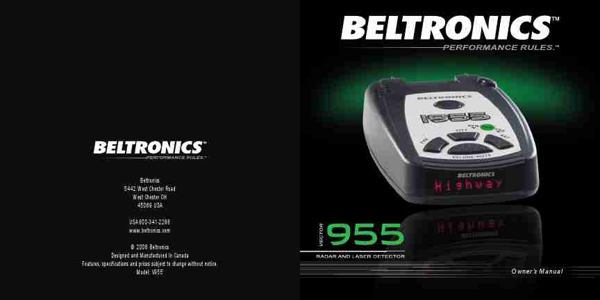 Beltronics Radar Detector pmn-page_pdf
